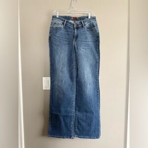 Judy Blue Dark Wash High Waist V-Front Straight Jeans